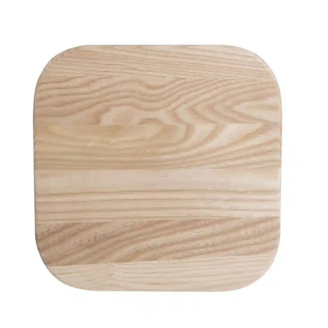 Bolero Galvanised Steel High Stools with Wooden Seatpad (Pack of 4) - Image 3