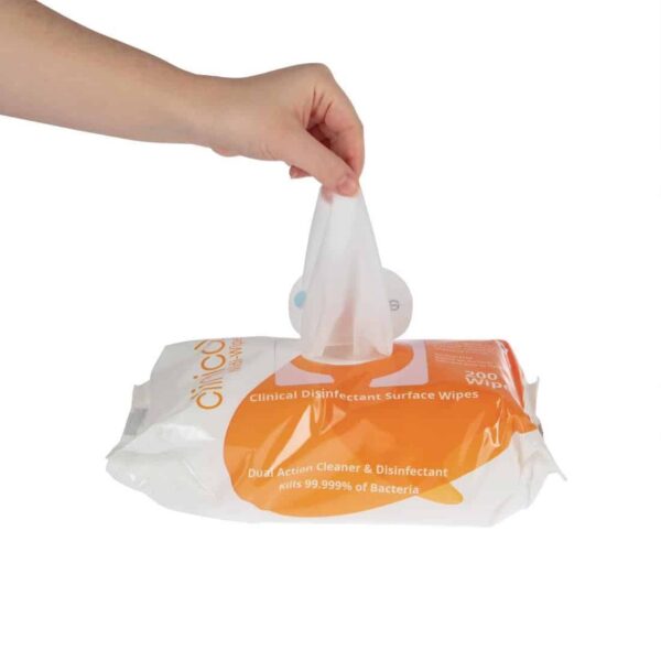 Uniwipe Clinical Disinfectant Surface Wipes (Pack of 200) - Image 4