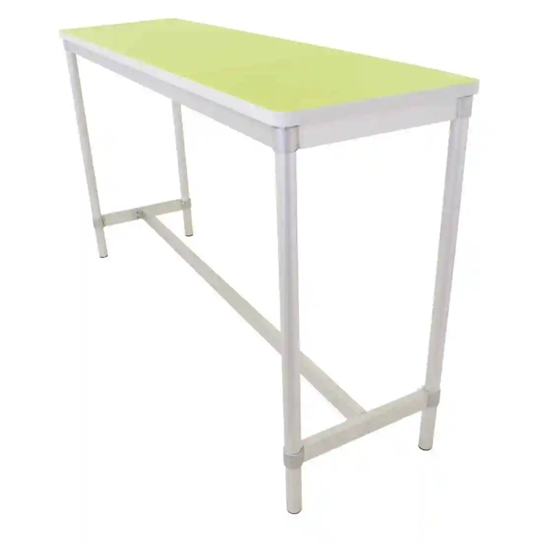 Gopak Enviro Indoor Bright Green Rectangle Poseur Table 1800mm - Image 1