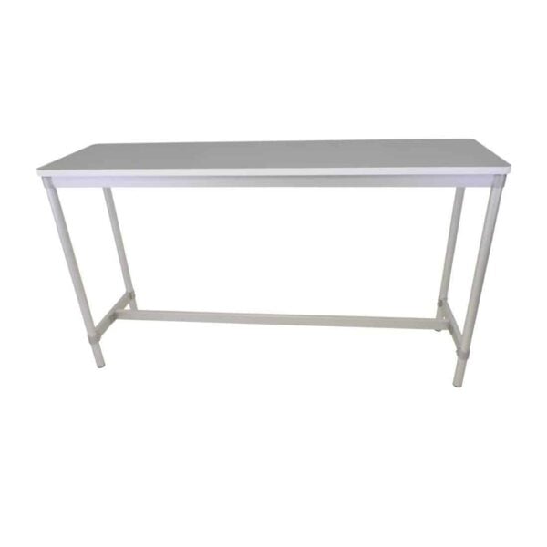 Gopak Enviro Indoor Storm Grey Rectangle Poseur Table 1800mm - Image 4