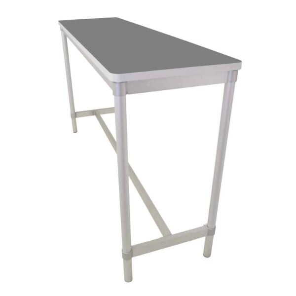 Gopak Enviro Indoor Storm Grey Rectangle Poseur Table 1200mm - Image 2