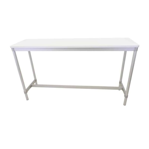 Gopak Enviro Indoor White Rectangle Poseur Table 1200mm - Image 4