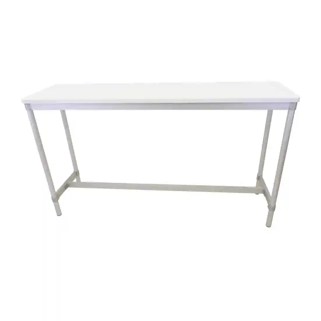 Gopak Enviro Indoor White Rectangle Poseur Table 1200mm - Image 3