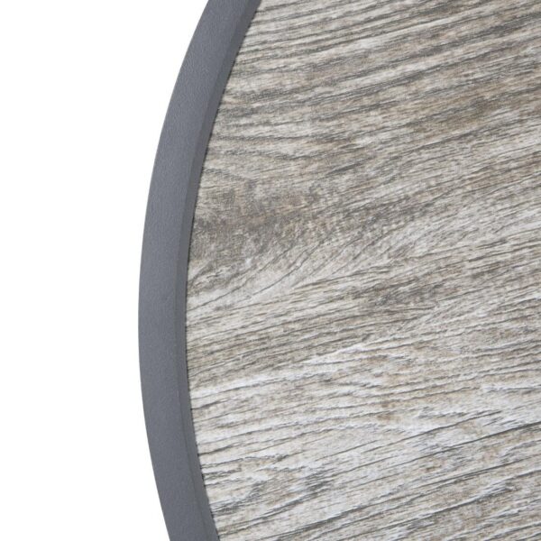 Bolero Fibre Glass Round Table Top Wood Effect 580mm - Image 3