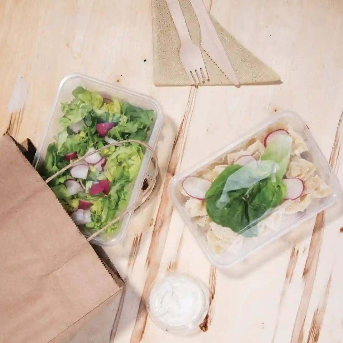 Fiesta Recyclable Plastic Microwavable Containers with Lid Medium 650ml (Pack of 250) - Image 8