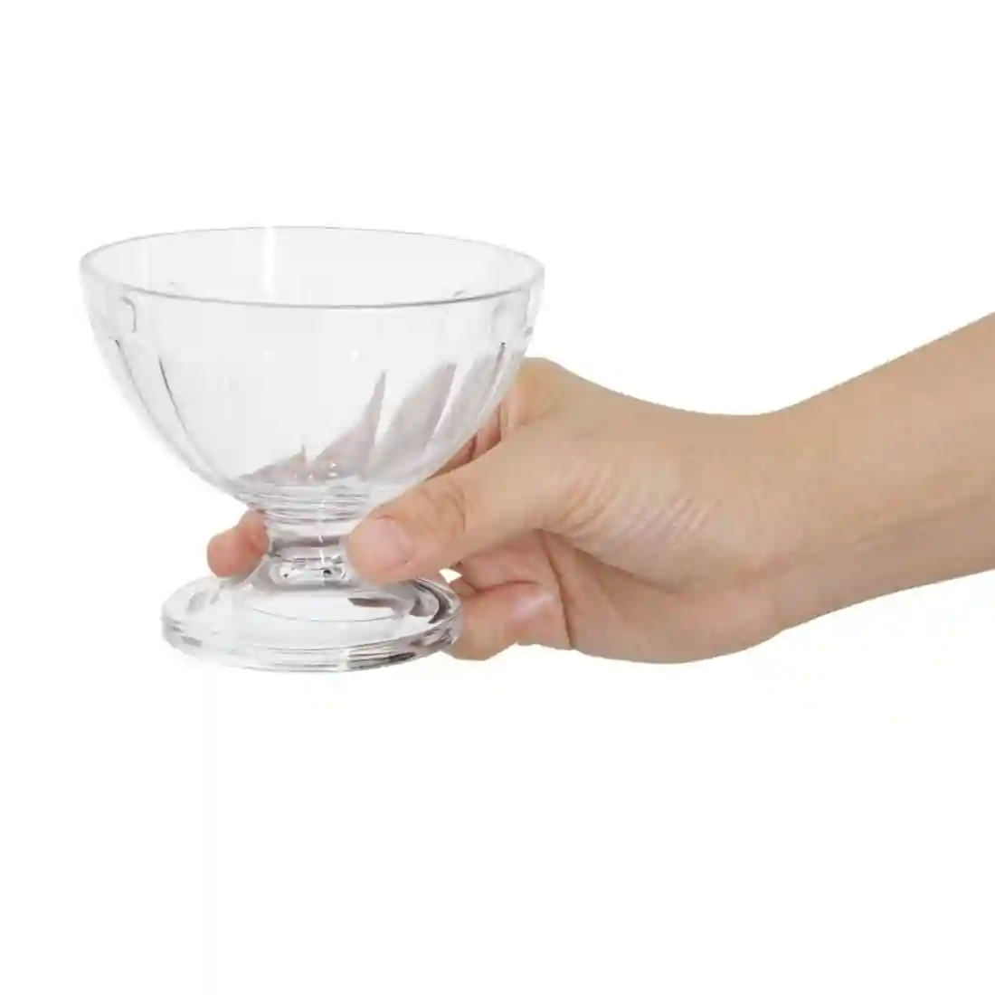 Olympia Kristallon Polycarbonate Sundae Glasses 200ml (12 pack) - Image 4