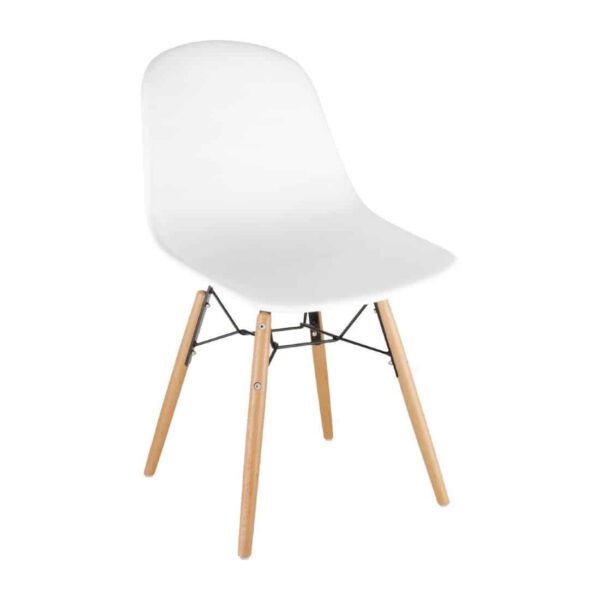 Bolero Arlo Side Chair White (Pack of 2) - Image 2