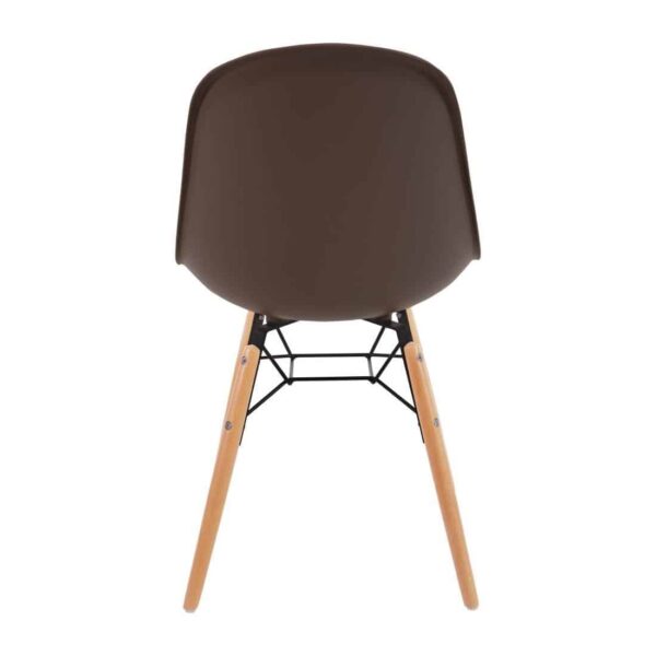 Bolero Arlo Side Chair Coffee (Pack 2) - Image 3