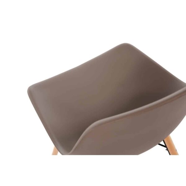 Bolero Arlo Side Chair Coffee (Pack 2) - Image 4
