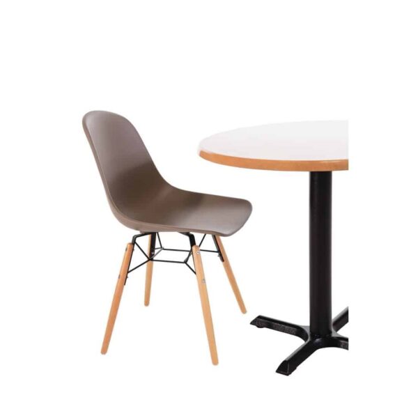 Bolero Arlo Side Chair Coffee (Pack 2) - Image 6