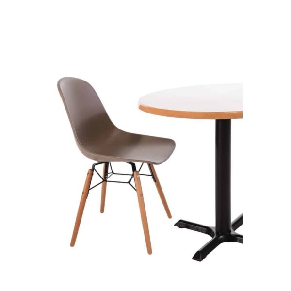 Bolero Arlo Side Chair Coffee (Pack 2) - Image 8