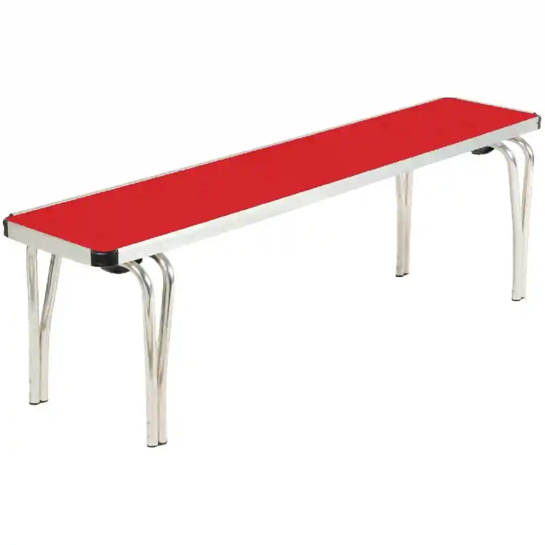 Gopak Contour Stacking Bench Red 4ft - Image 1