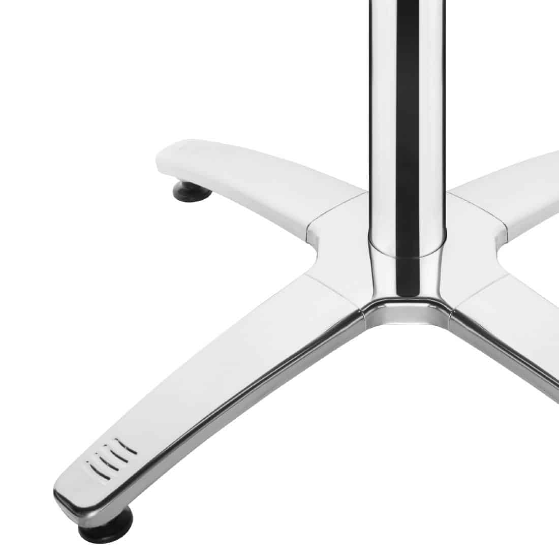 Bolero Aluminium Four Leg Table Base - Image 4
