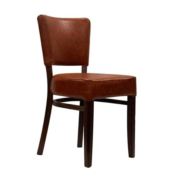 Oregon Dining Chair with Bison Tan Vinyl (Pack of 2) - Image 2