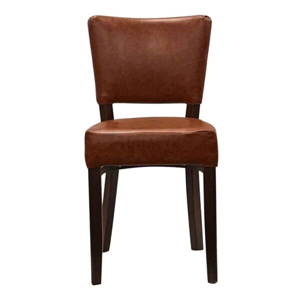 Oregon Dining Chair with Bison Tan Vinyl (Pack of 2) - Image 3