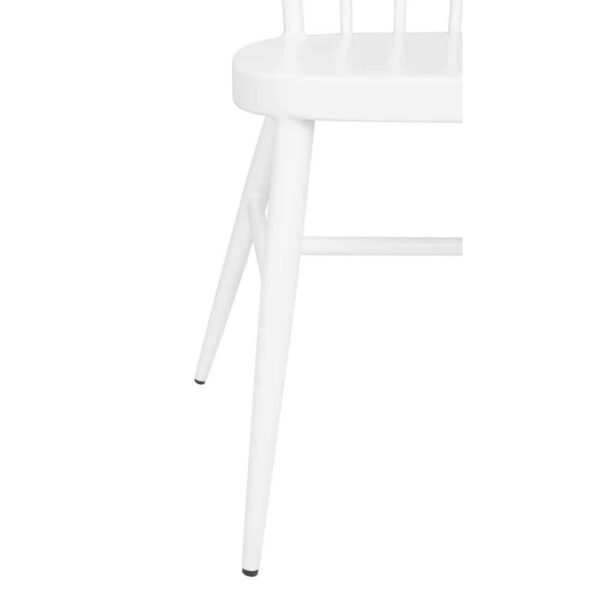 Bolero Windsor Aluminium White Chairs White (Pack of 4) - Image 5