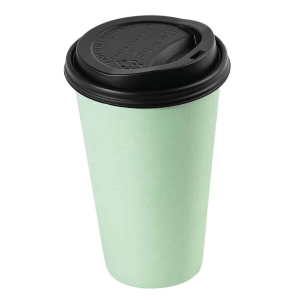 Fiesta Compostable Coffee Cup Lids 340ml / 12oz (Pack of 1000) - Image 8