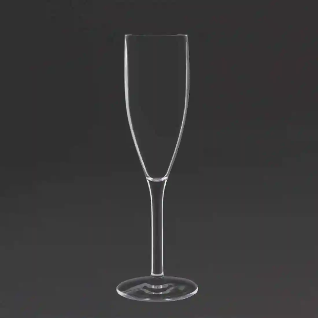 Olympia Kristallon Polycarbonate Champagne Flutes 210ml (Pack of 12) - Image 3