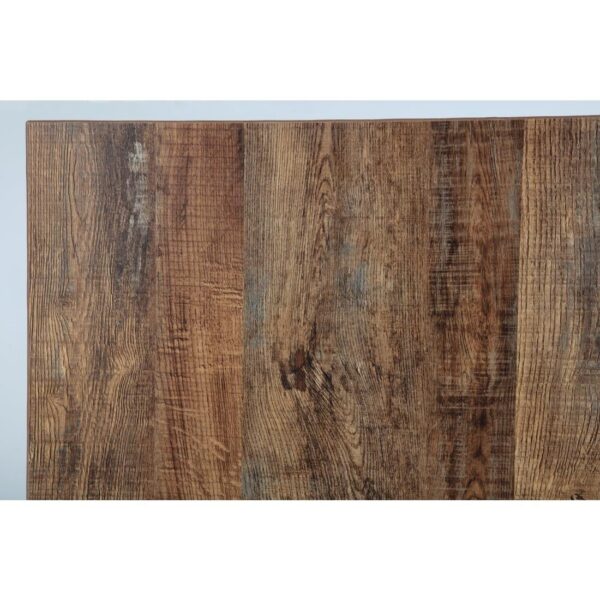 Bolero Pre-Drilled Rectangular Table Top Urban Dark 1100(W) x 700(D)mm - Image 5