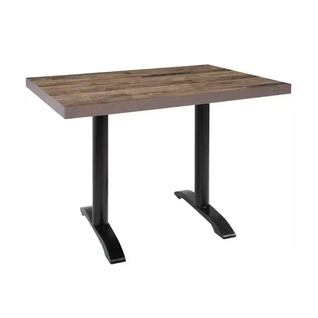 Bolero Pre-Drilled Rectangular Table Top Urban Dark 1100(W) x 700(D)mm - Image 9