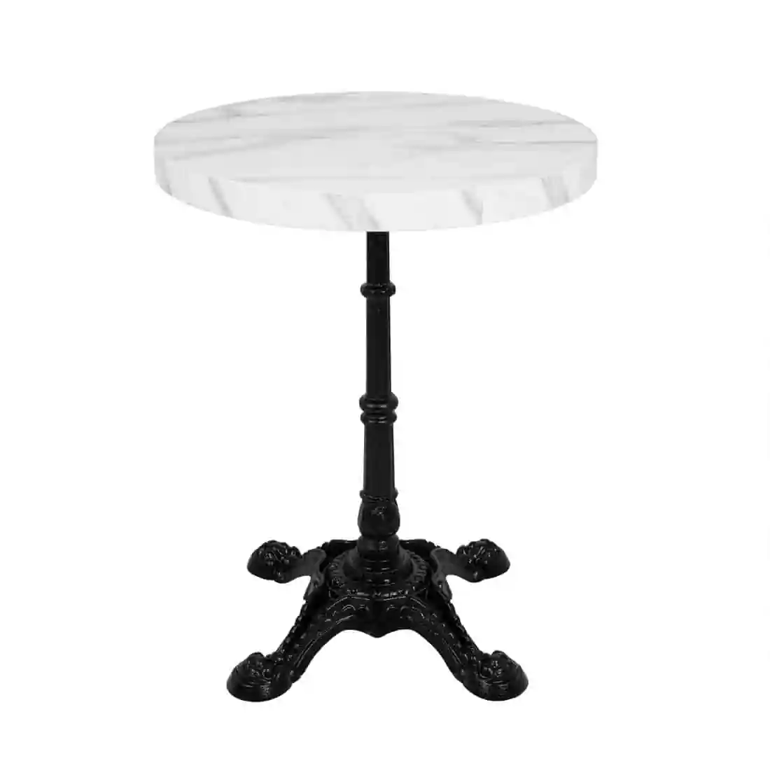 Bolero Pre-drilled Round Table Top Marble Effect 600mm - Image 3