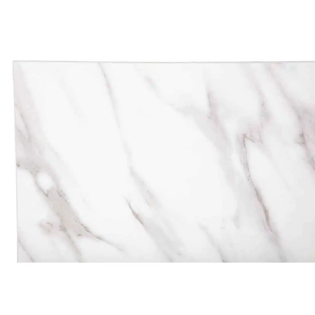 Bolero Pre-Drilled Rectangular Table Top Marble Effect 700mm - Image 3
