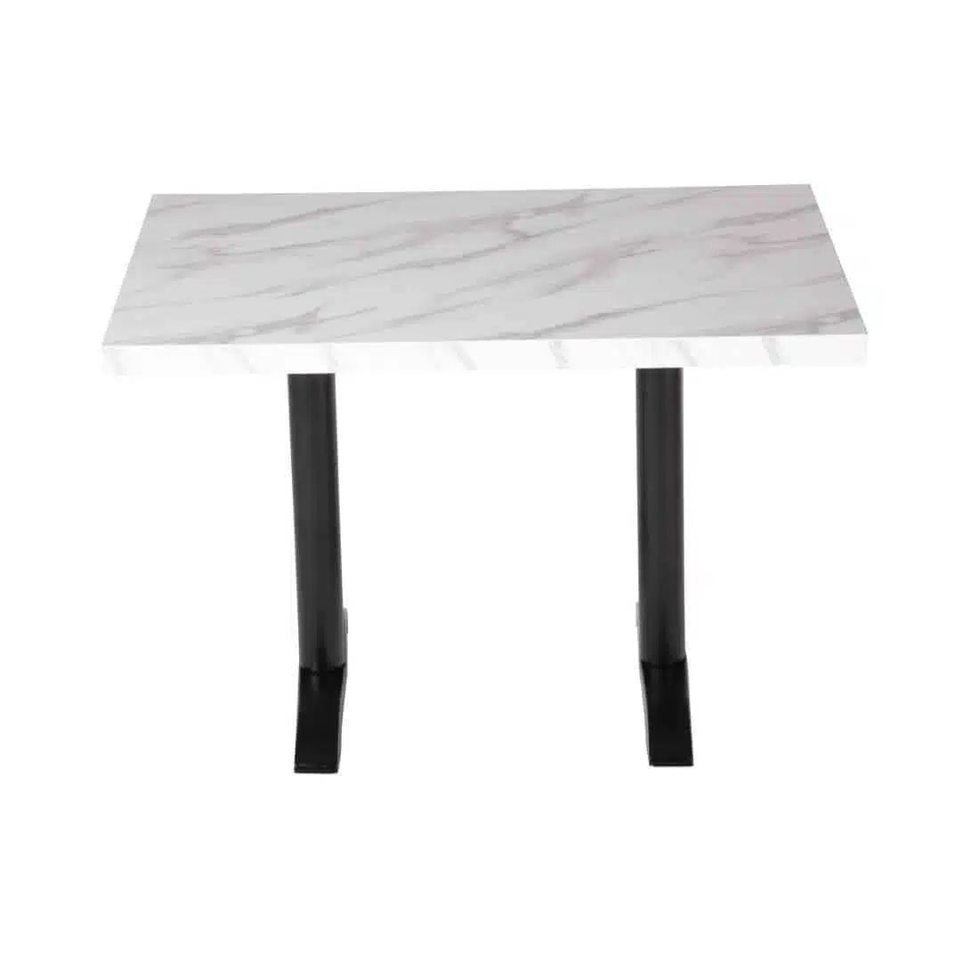 Bolero Pre-Drilled Rectangular Table Top Marble Effect 700mm - Image 5