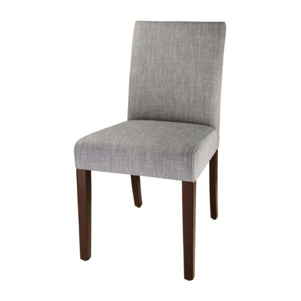 Bolero Chiswick Dining Chairs Charcoal Grey (Pack of 2) - Image 2