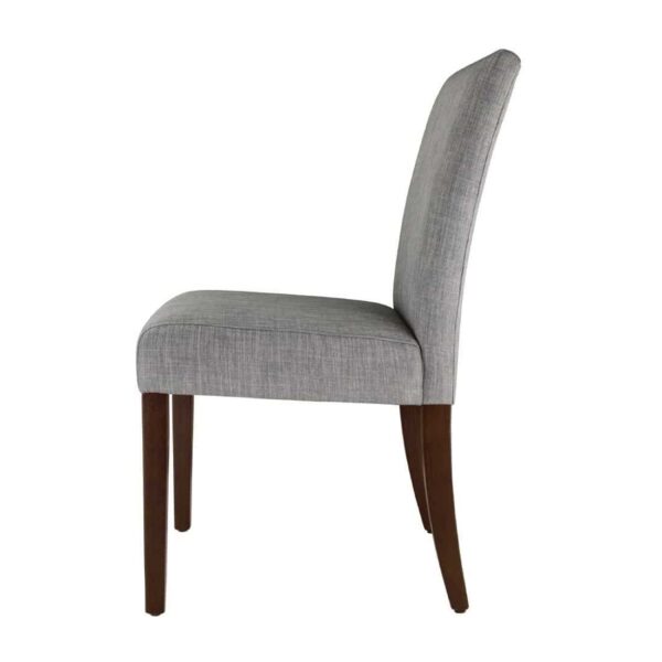 Bolero Chiswick Dining Chairs Charcoal Grey (Pack of 2) - Image 3