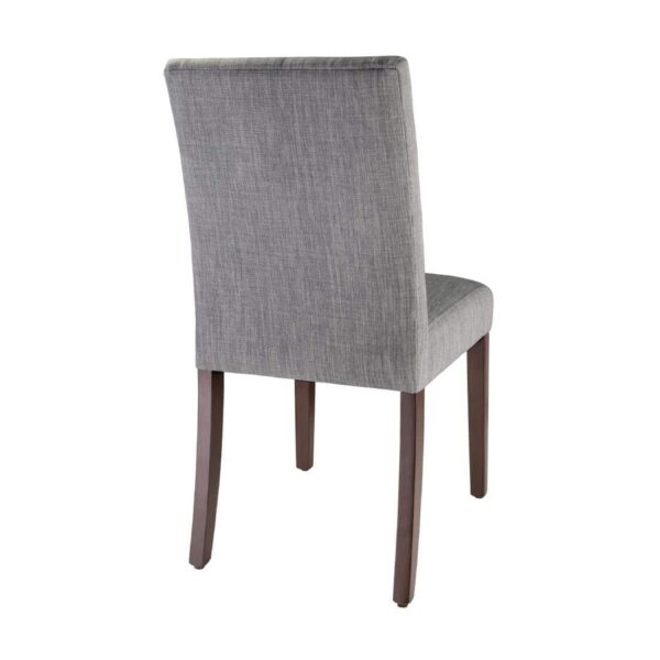 Bolero Chiswick Dining Chairs Charcoal Grey (Pack of 2) - Image 4