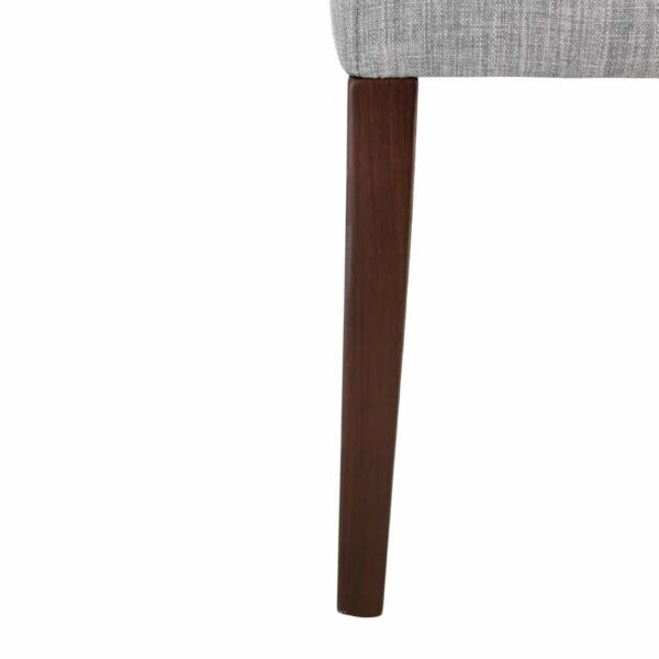 Bolero Chiswick Dining Chairs Charcoal Grey (Pack of 2) - Image 6
