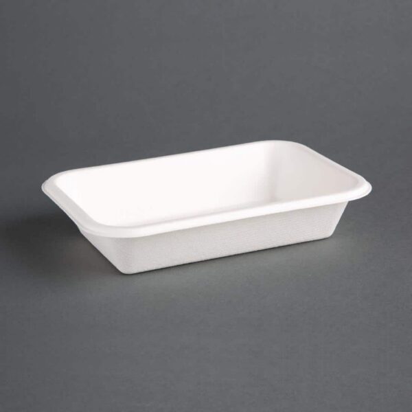 Fiesta Compostable Bagasse Food Trays 16oz (Pack of 50) - Image 2
