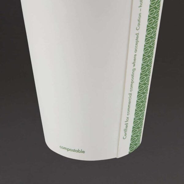 Vegware Compostable Coffee Cups Single Wall 340ml / 12oz (Pack of 1000) - Image 3