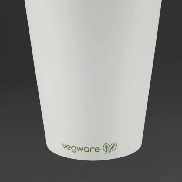 Vegware Compostable Coffee Cups Single Wall 340ml / 12oz (Pack of 1000) - Image 5