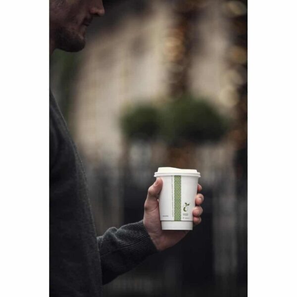 Vegware Hot Cup White Double Wall 8oz 79-Series (Pack of 500) - Image 5