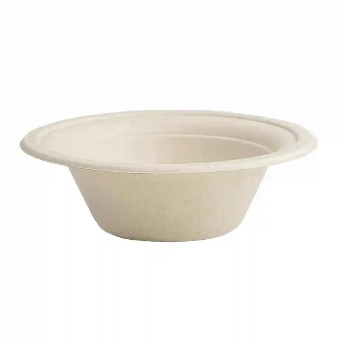 Vegware Compostable Nourish Moulded Fibre Bowl Natural 12oz/340ml (Pack of 500) - Image 1