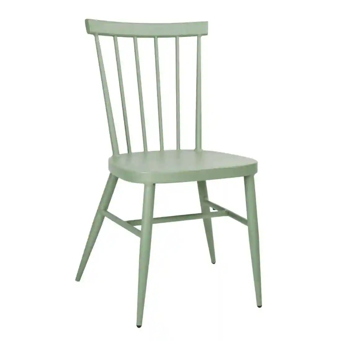 Bolero Windsor Aluminium Green Chairs (Pack of 4) - Image 1