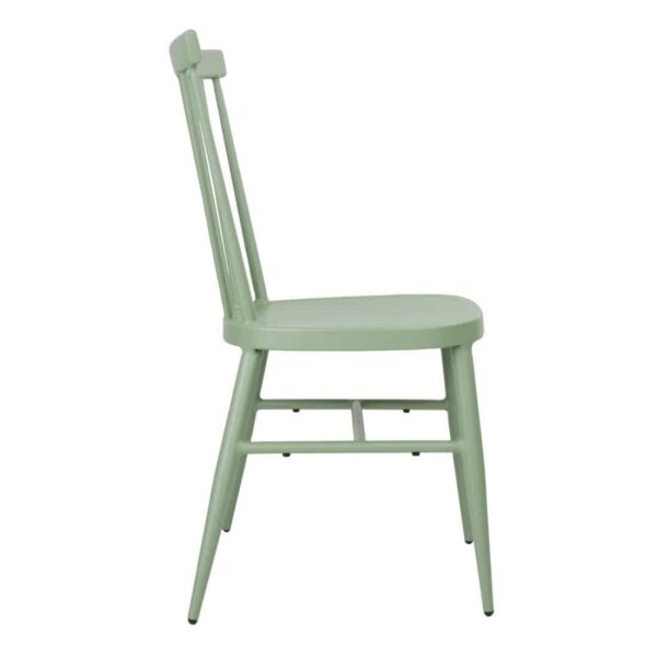 Bolero Windsor Aluminium Green Chairs (Pack of 4) - Image 3