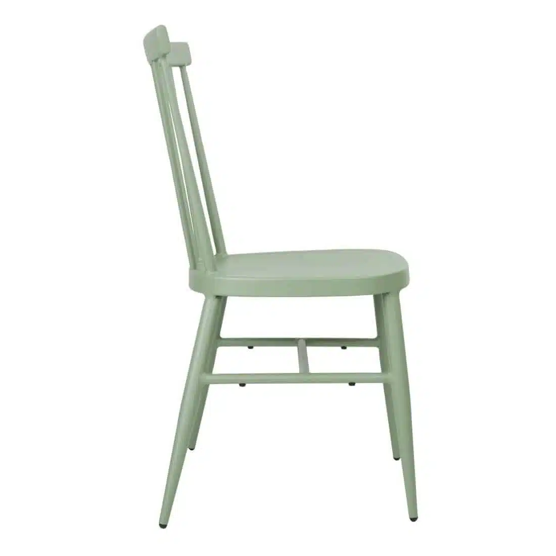 Bolero Windsor Aluminium Green Chairs (Pack of 4) - Image 2