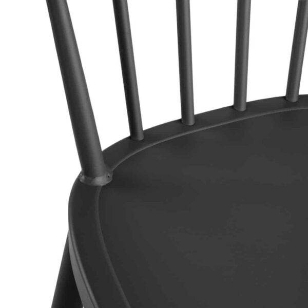 Bolero Windsor Aluminium Black High Stools (Pack of 2) - Image 6