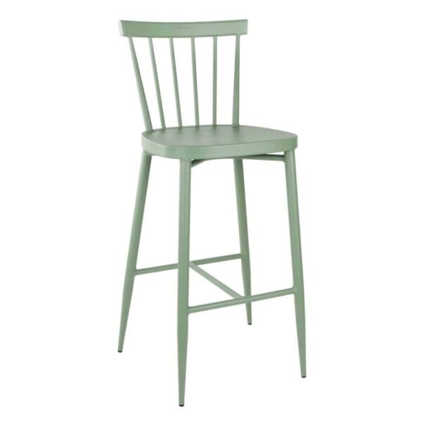 Bolero Windsor Aluminium Green High Stools (Pack of 2) - Image 2
