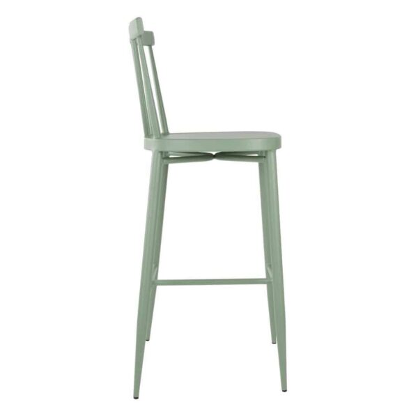 Bolero Windsor Aluminium Green High Stools (Pack of 2) - Image 3