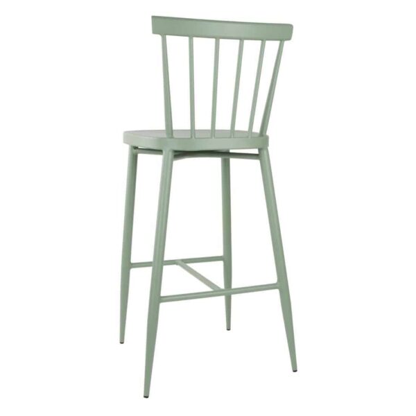 Bolero Windsor Aluminium Green High Stools (Pack of 2) - Image 4