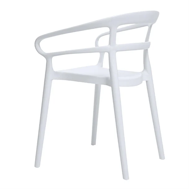 Bolero Mateo Café Chairs White (Pack of 2) - Image 3