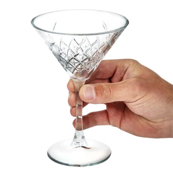Utopia Timeless Vintage Martini Glasses 230ml (12 pack) - Image 5