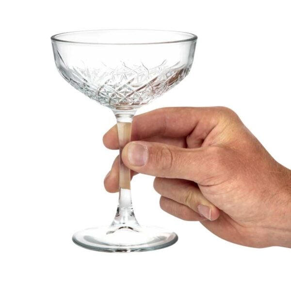 Utopia Timeless Vintage Champagne Saucers 270ml (12 pack) - Image 5