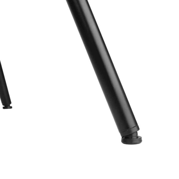 Bolero Arlo Side Chairs with Metal Frame Charcoal (Pack of 2) - Image 5
