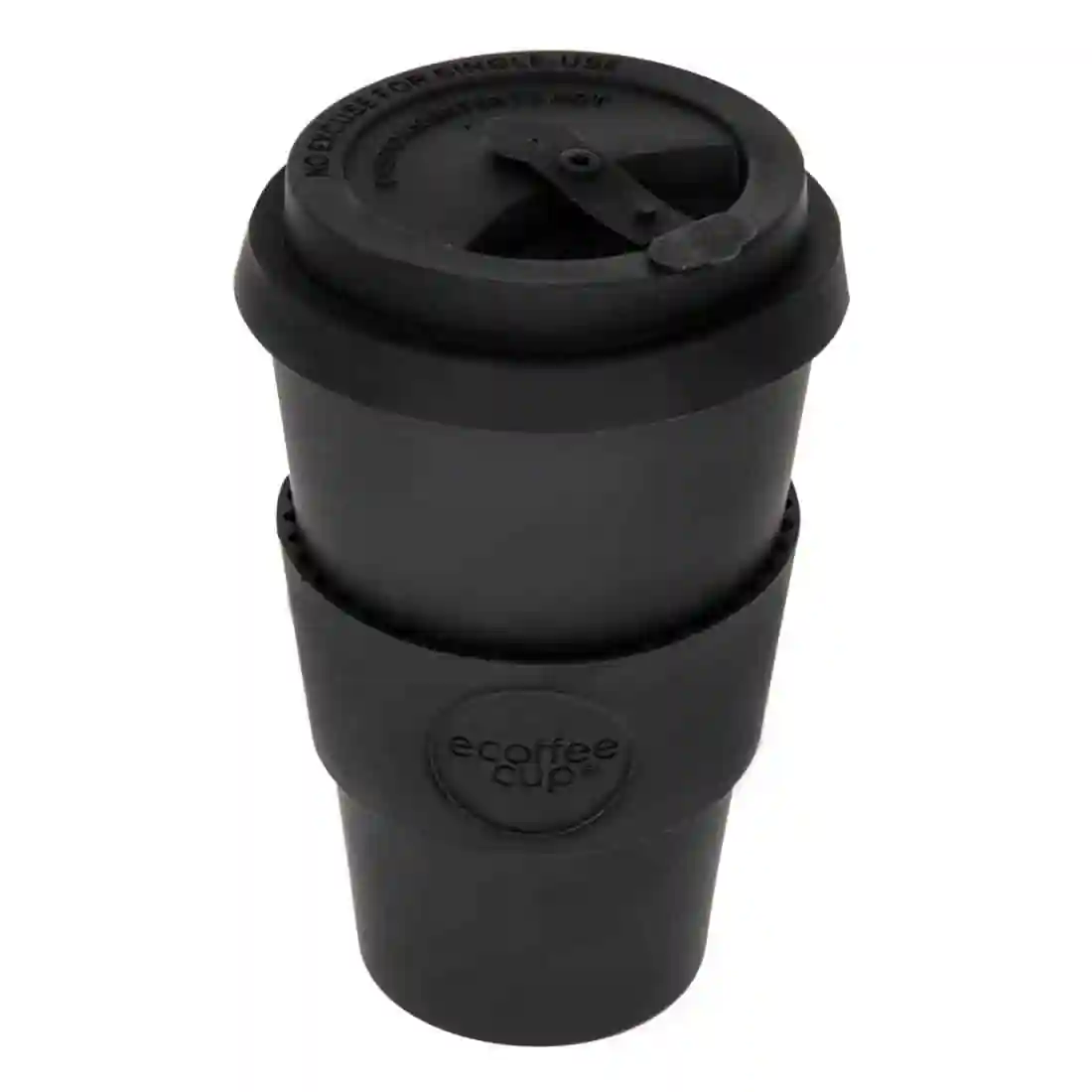 ecoffee Cup Reusable Coffee Cup Kerr & Napier Black 14oz - Image 3