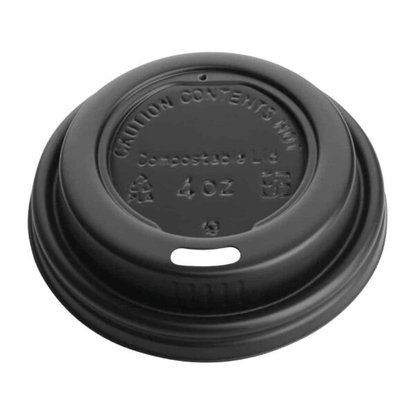 Fiesta Compostable Espresso Cup Lids 113ml / 4oz (Pack of 1000) - Image 2