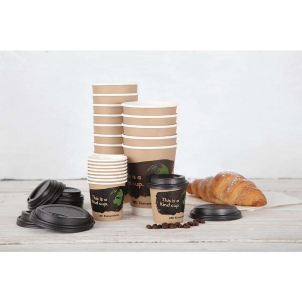 Fiesta Compostable Espresso Cup Lids 113ml / 4oz (Pack of 1000) - Image 8